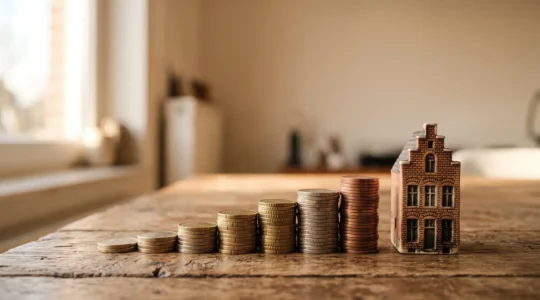 Illustration symbolique d'une stratégie legale pour reduire son revenu imposable en Belgique